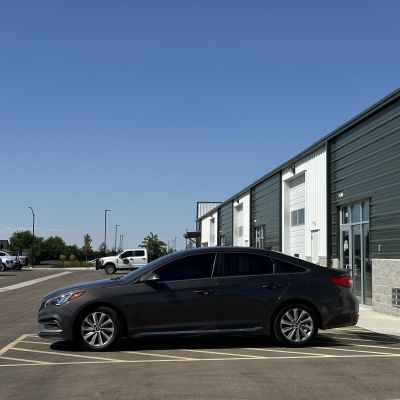 2017 Hyundai Sonata with ceramic tint, after photo 3