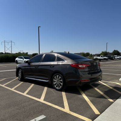 2017 Hyundai Sonata with ceramic tint, after photo 4