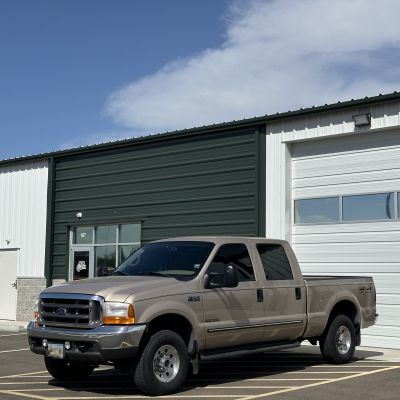 1999 Ford F-250 with ceramic tint, after photo 1
