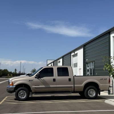 1999 Ford F-250 with ceramic tint, after photo 2