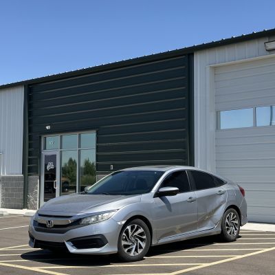 2017 Honda CiVic gets ready for school with Ceramic Tint!