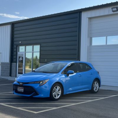 2022 Toyota Corolla before tint, before photo 1