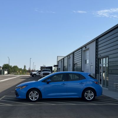 2022 Toyota Corolla before tint, before photo 2