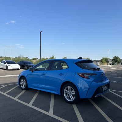 2022 Toyota Corolla before tint, before photo 3