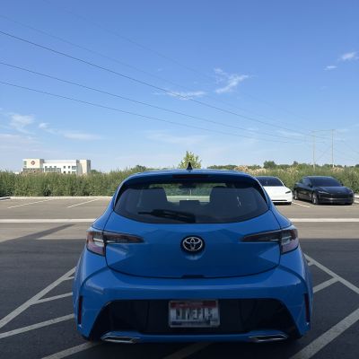 2022 Toyota Corolla before tint, before photo 4