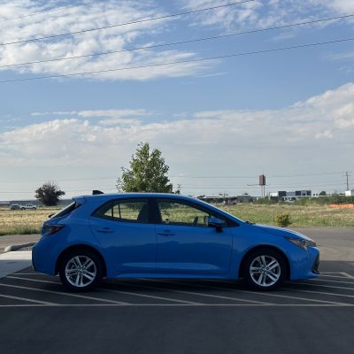 2022 Toyota Corolla before tint, before photo 6