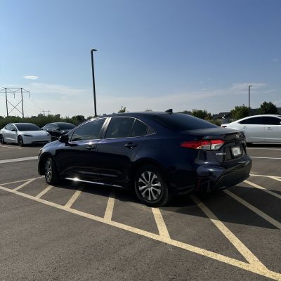 2022 Toyota Corolla with ceramic tint, after photo 3