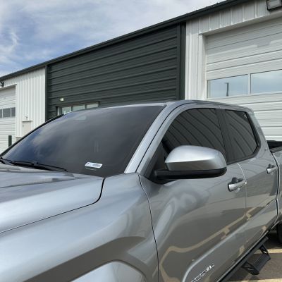 2025 Toyota Tacoma with ceramic tint, after photo 8