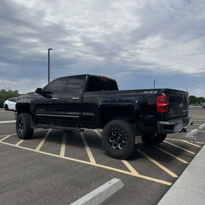2014 Chevrolet Silverado with ceramic tint, after photo 3