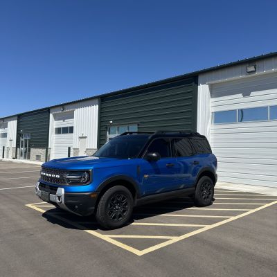 2024 Ford Bronco Sport with ceramic tint, after photo 2