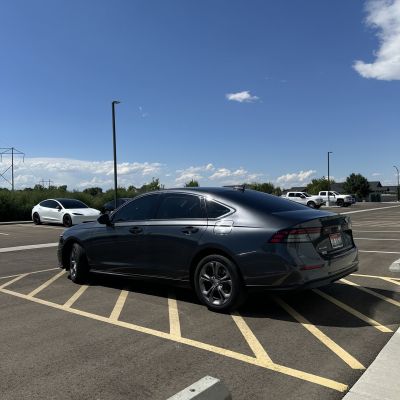 2024 Honda Accord with ceramic tint, after photo 3