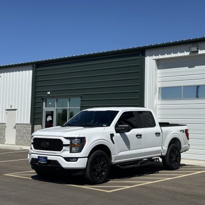 2023 Ford F-150 with ceramic tint, after photo 1