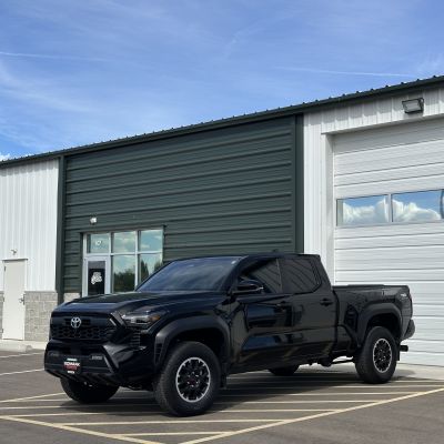 2025 Toyota Tacoma with ceramic tint, after photo 1