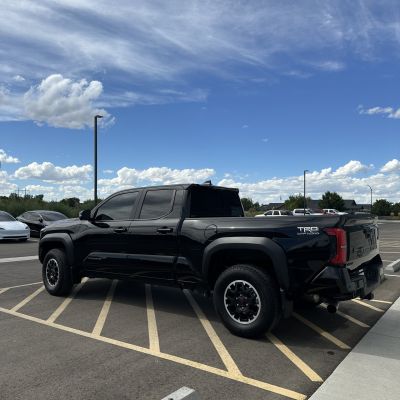 2025 Toyota Tacoma with ceramic tint, after photo 3