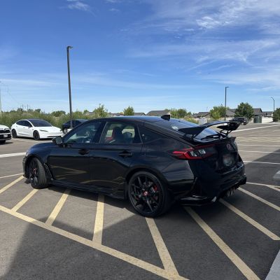 2025 Honda Civic Type R before tint, before photo 3