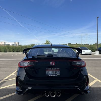 2025 Honda Civic Type R before tint, before photo 4