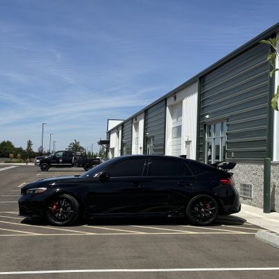 2025 Honda Civic Type R with ceramic tint, after photo 3