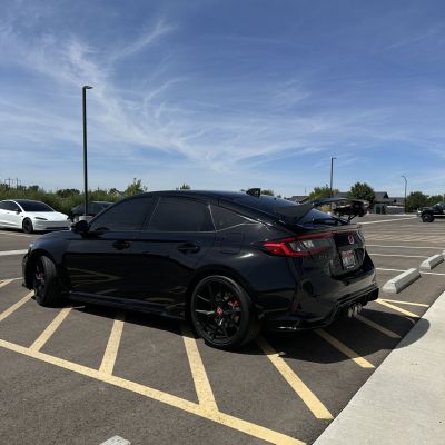 2025 Honda Civic Type R with ceramic tint, after photo 4