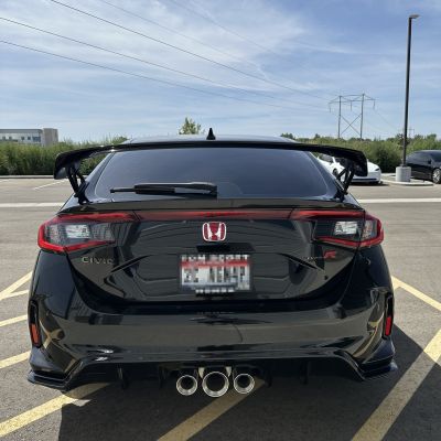 2025 Honda Civic Type R with ceramic tint, after photo 5