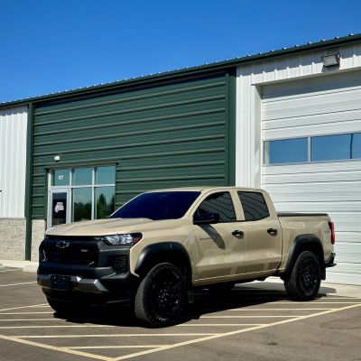 2024 Chevy Colorado Trail Boss Gets Dark Ceramic Tint