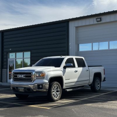 2014 GMC Sierra with ceramic tint, after photo 1