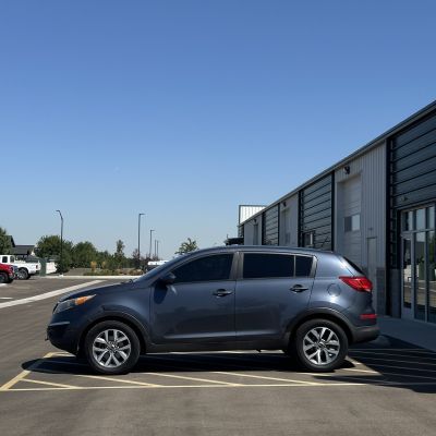 2012 Kia Sportage with ceramic tint, after photo 2