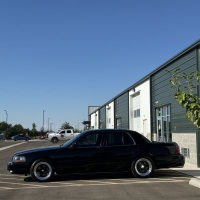 2003 Mercury Grand Marquis with ceramic tint, after photo 2