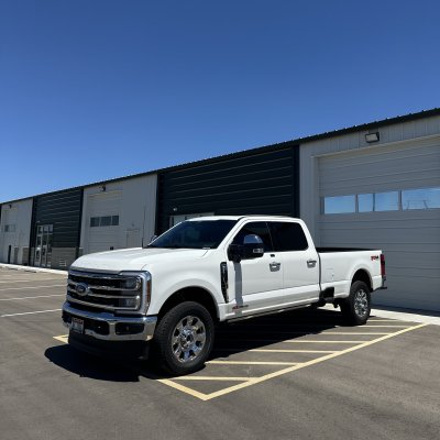 2025 Ford F-350 with ceramic tint, after photo 2