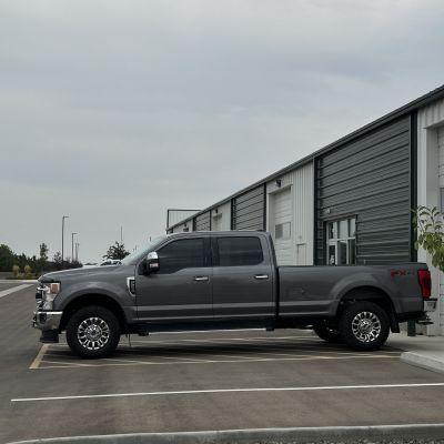 2022 Ford F-250 with ceramic tint, after photo 2