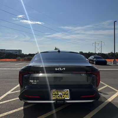 2025 Kia K4 with carbon tint, after photo 4