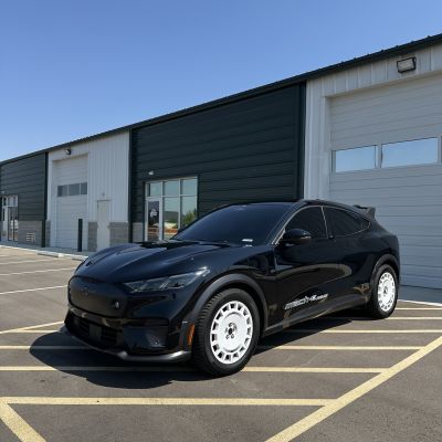 2024 Mustang Mach E Rally gets Ceramic Pro Windshield Tint